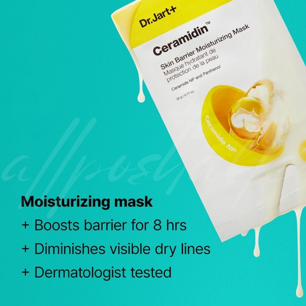 ⭐️4/$20⭐️ Dr Jart Ceramidin Skin Barrier Moisturizing Face Mask